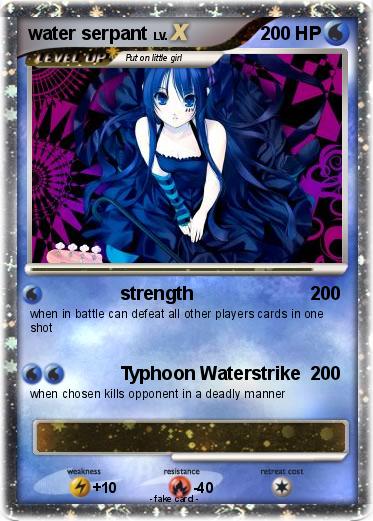 Pokemon water serpant