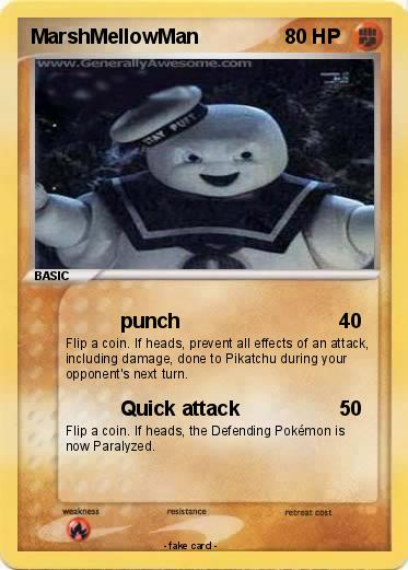 Pokemon MarshMellowMan