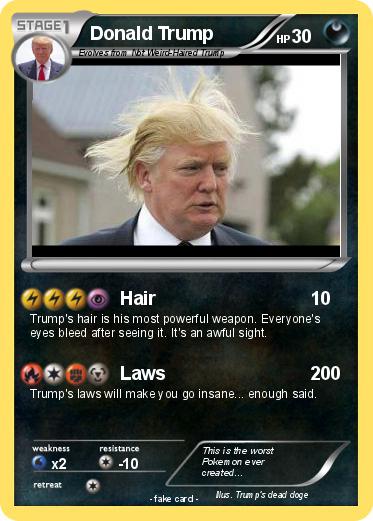 Pokemon Donald Trump