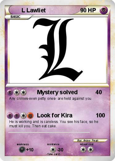 Pokemon L Lawliet