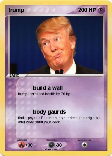 Pokemon trump