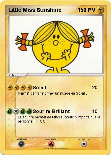 Pokemon Little Miss Sunshine