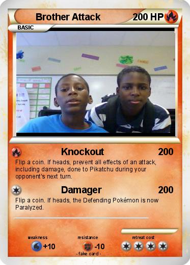 Pokemon Brother Attack