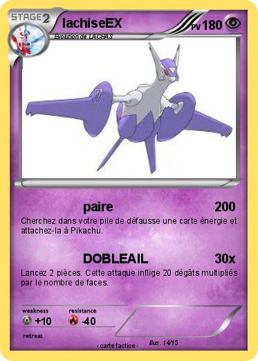 Pokemon lachiseEX
