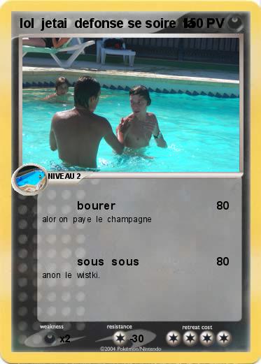 Pokemon lol  jetai  defonse se soire  la 