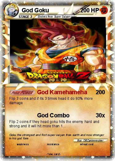 Pokemon God Goku