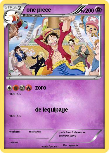 Pokemon one piece