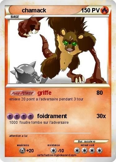 Pokemon chamack