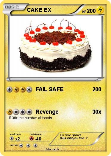 Pokemon CAKE EX