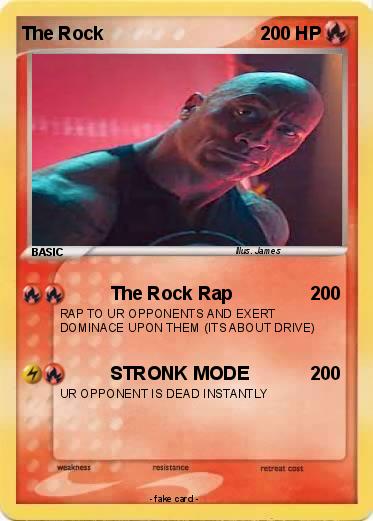 Pokemon The Rock