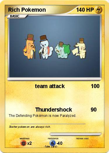 Pokemon Rich Pokemon