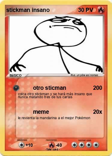Pokemon stickman insano