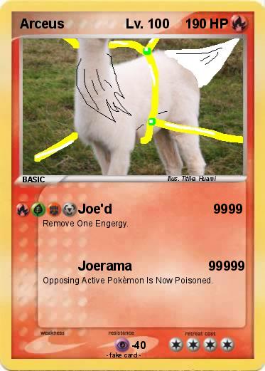 Pokemon Arceus                 Lv. 100
