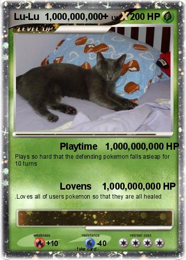 Pokemon Lu-Lu  1,000,000,000+