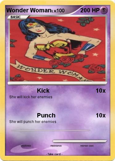 Pokemon Wonder Woman