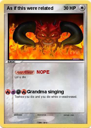 Pokemon As if this were related