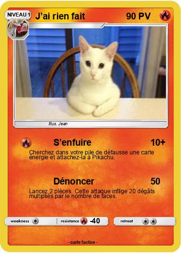Pokemon J’ai rien fait