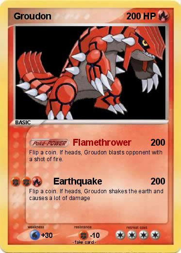 Pokemon Groudon