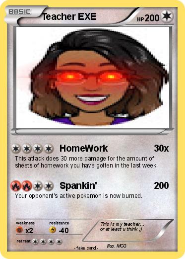 Pokemon Teacher EXE