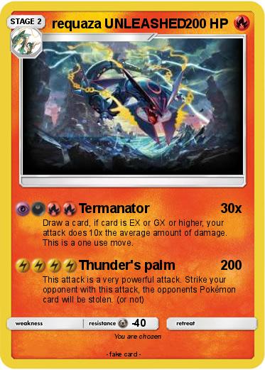 Pokemon requaza UNLEASHED