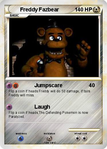 Pokemon Freddy Fazbear