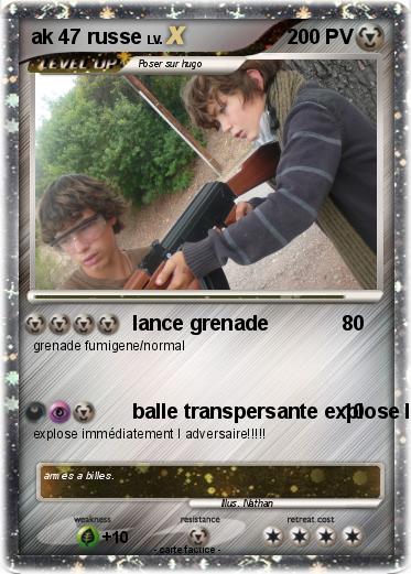 Pokemon ak 47 russe