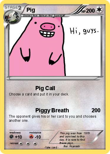 Pokemon Pig