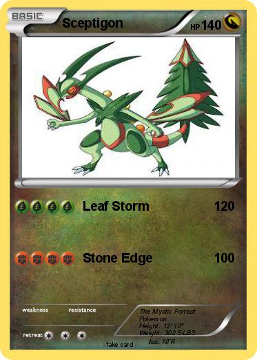 Pokemon Sceptigon