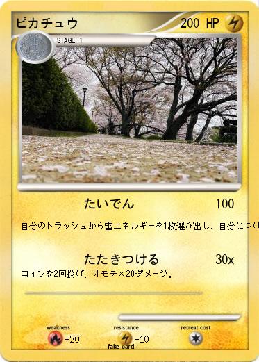 Pokemon ピカチュウ