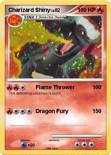 Pokemon Charizard Shiny