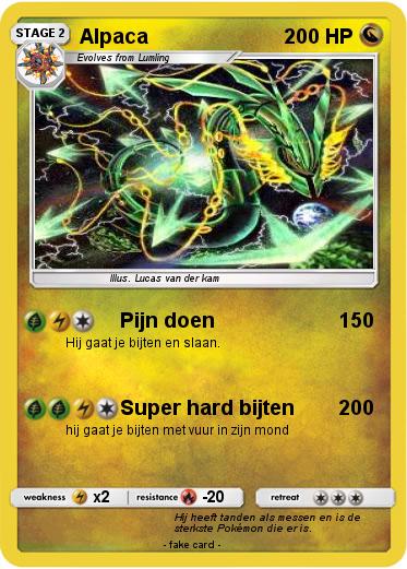 Pokemon Alpaca