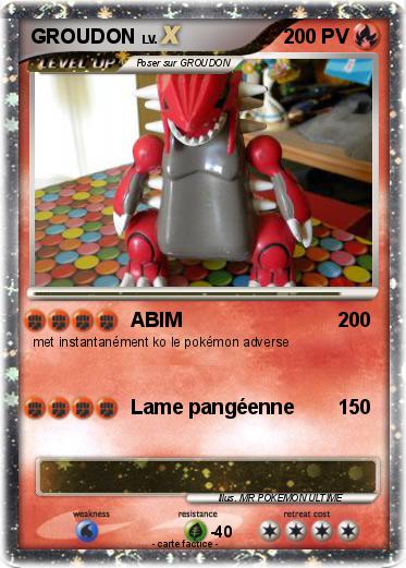 Pokemon GROUDON