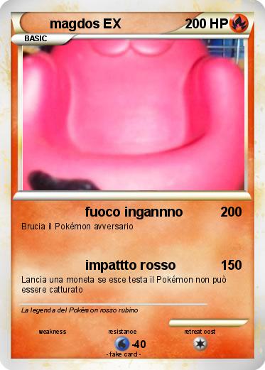 Pokemon magdos EX