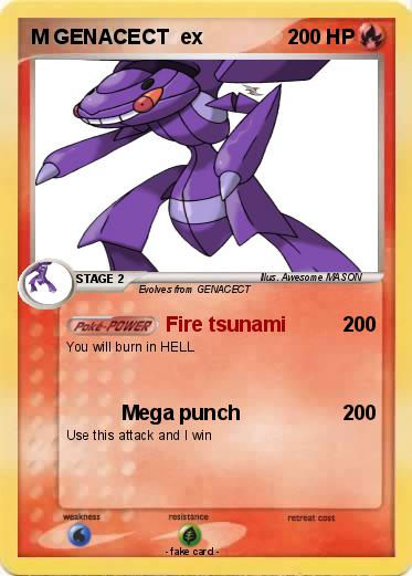 Pokemon M GENACECT  ex