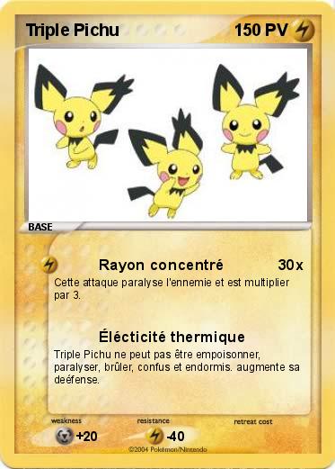 Pokemon Triple Pichu