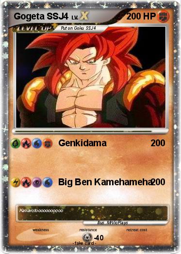 Pokemon Gogeta SSJ4