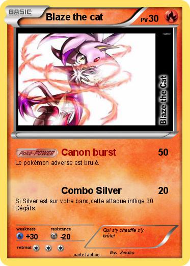 Pokemon Blaze the cat