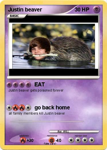 Pokemon Justin beaver