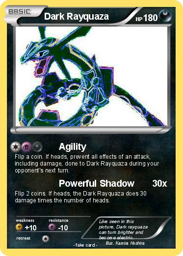 Pokemon Dark Rayquaza
