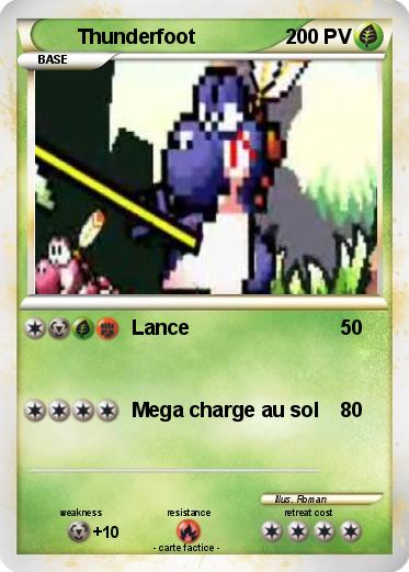 Pokemon Thunderfoot