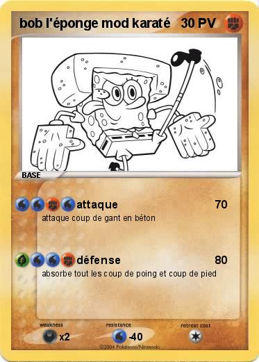 Pokemon bob l'éponge mod karaté