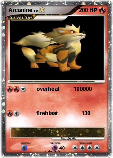Pokemon Arcanine