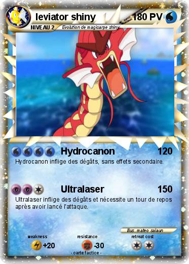 Pokemon leviator shiny