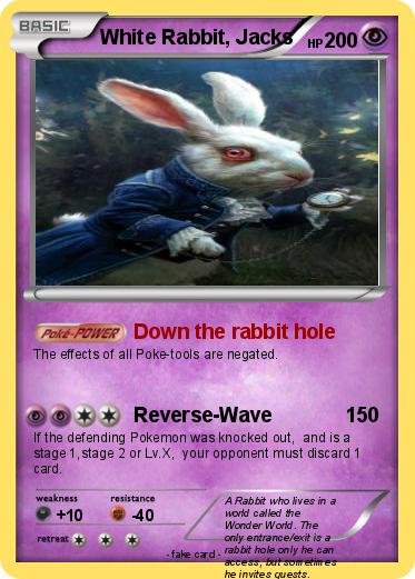 Pokemon White Rabbit, Jacks