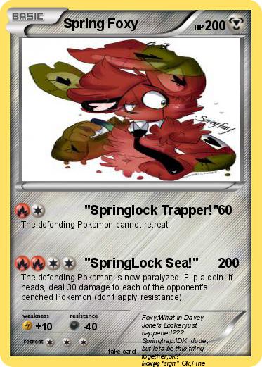 Pokemon Spring Foxy