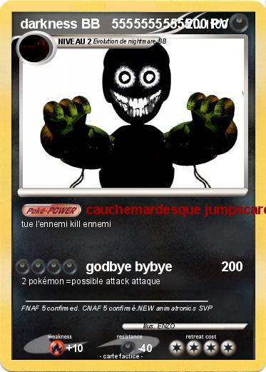 Pokemon darkness BB   55555555555