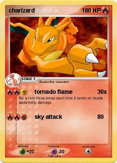 Pokemon charizard