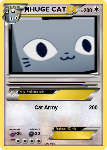 Pokemon HUGE CAT