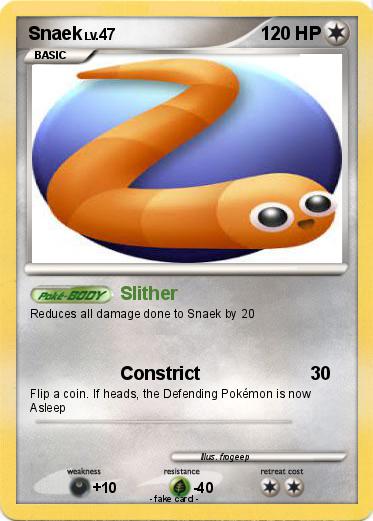 Pokemon Snaek
