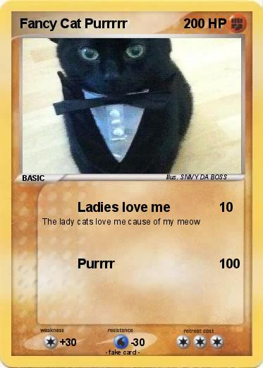 Pokemon Fancy Cat Purrrrr